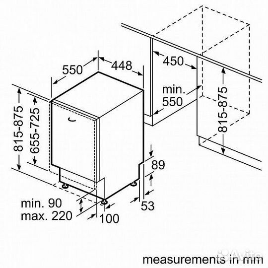 Посудомоечная машина bosch spv 43m10