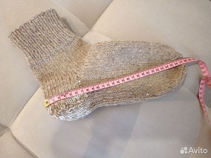 Носки вязаные ручной работы мужские