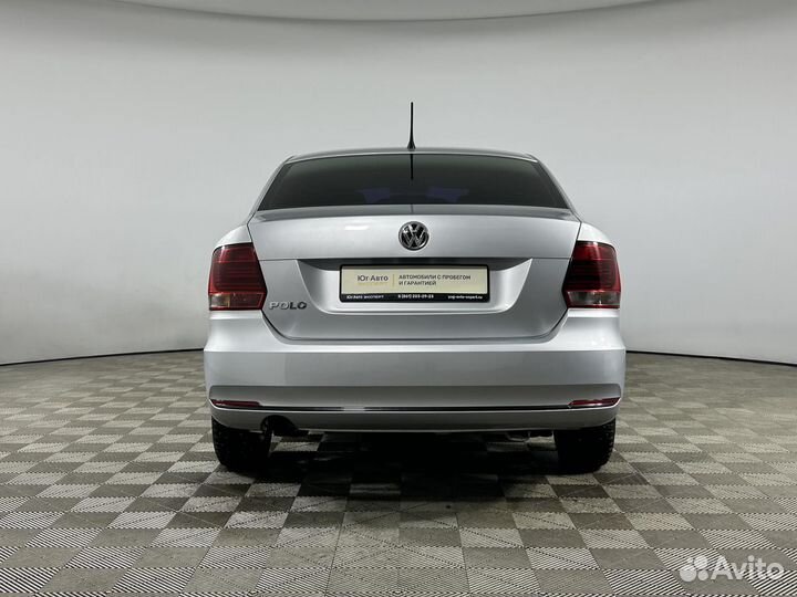 Volkswagen Polo 1.6 AT, 2016, 132 000 км