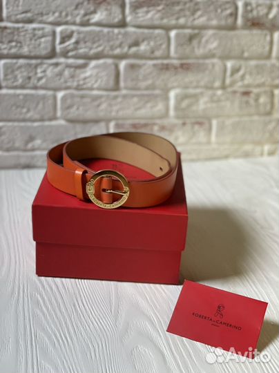 Ремень женский натуральная кожа Италия