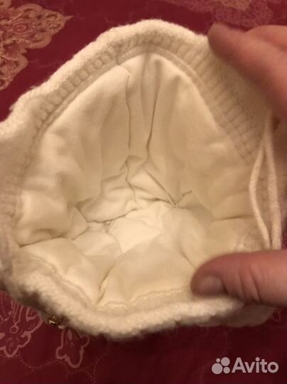 Шапка зимняя для девочки 50-53