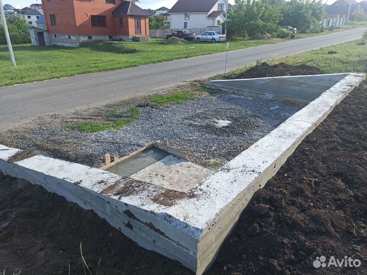 Стяжка пола, Крыльцо, отмостка фундамент