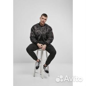 Куртка-бомбер Brandit, серый