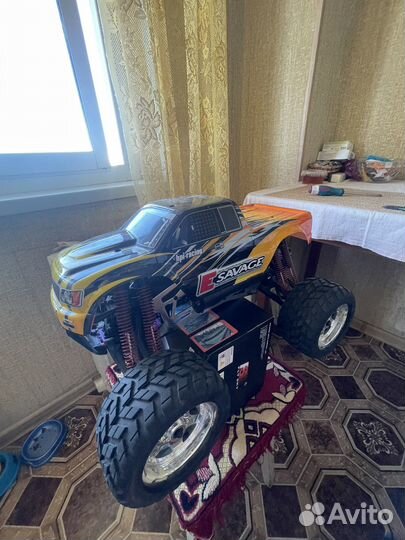 Машина на радиоуправлении hpi e savage