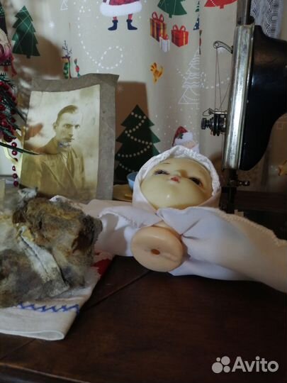 Кукла старинная, запчасти