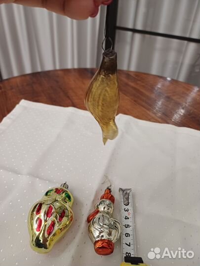 Елочные игрушки СССР