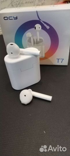 Наушники беспроводные TWS QCY T7