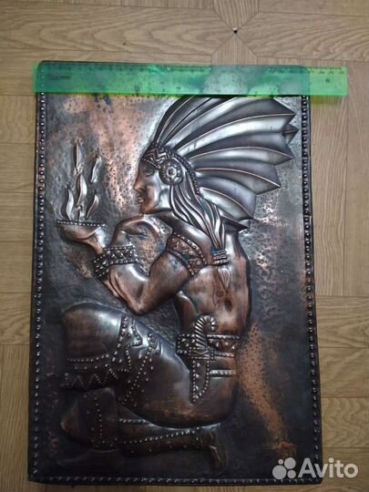 Чеканка медная СССР