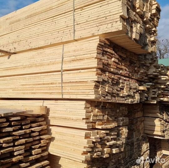 Доска обрезная 40х150