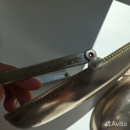 Конфетница мельхиор