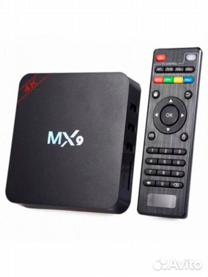 Смарт приставка тв MX9 smartboxtv Android 1GB 8GB