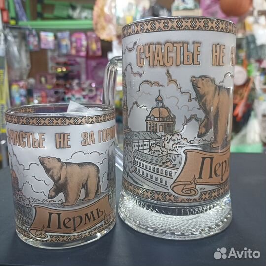 Сувениры медведь Пермский край/ магниты