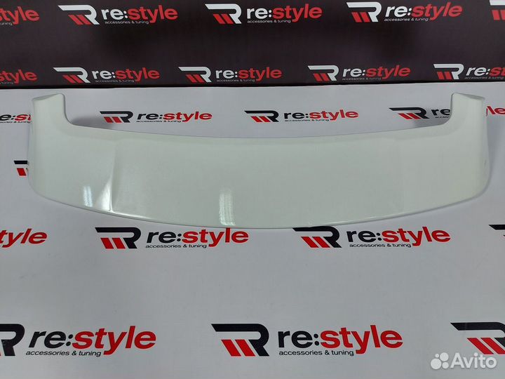 Спойлер Наверх Mitsubishi Outlander 12-19г Белый