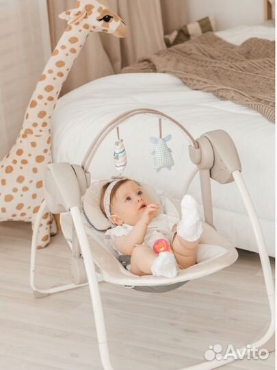 Детские электронные качели