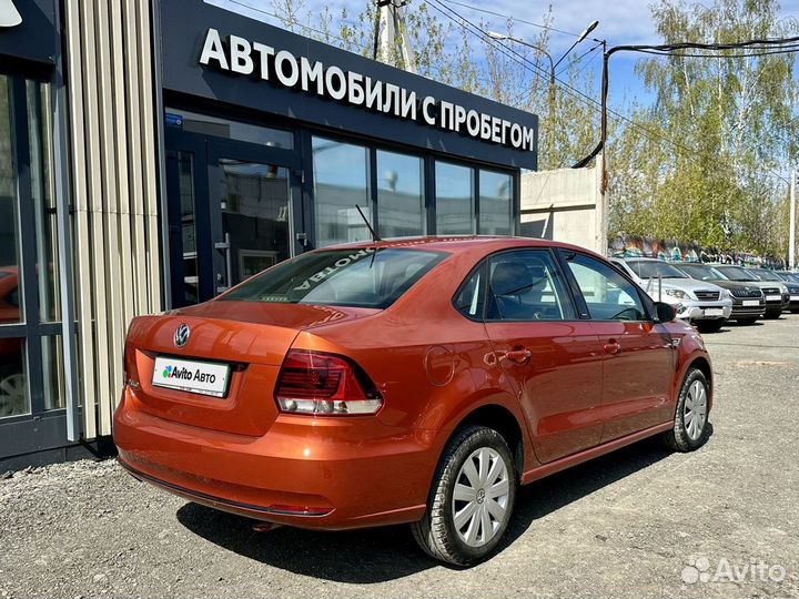 Volkswagen Polo 1.6 МТ, 2016, 58 000 км