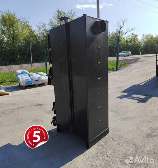 Твердотопливный котел длительного горения