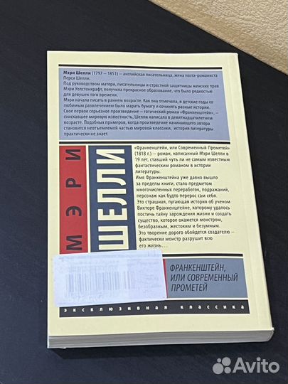 Мэри Шелли Франкенштейн, или современный Прометей