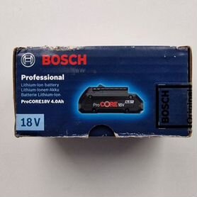 Аккумуляторная батарея Bosch ProCore 18V 4.0 Ah