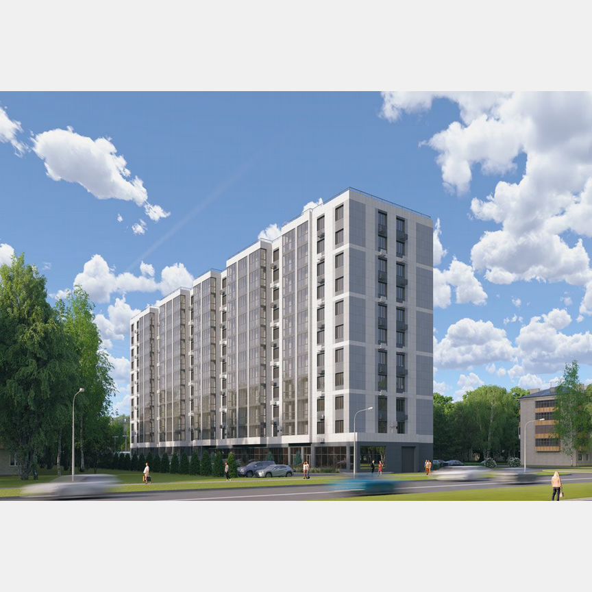 1-к. квартира, 50,3 м², 5/11 эт.