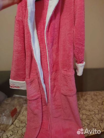 Халат махровый женский