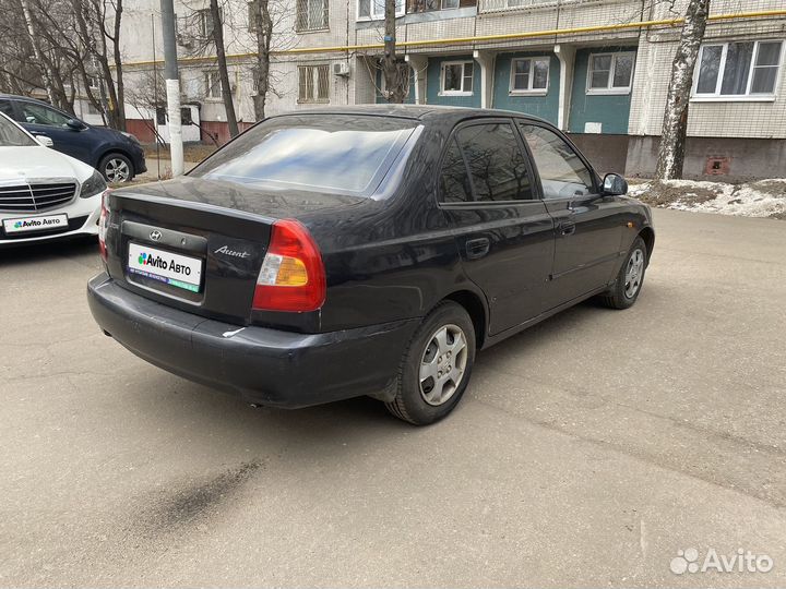 Hyundai Accent 1.5 МТ, 2008, 115 000 км