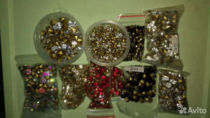 Стразы пришивные