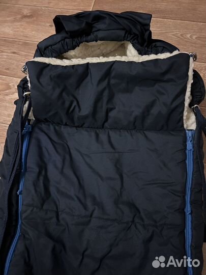 Конверт в коляску зимний шерсть