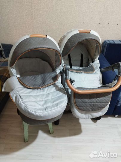 Коляска люлька для новорожденных бу