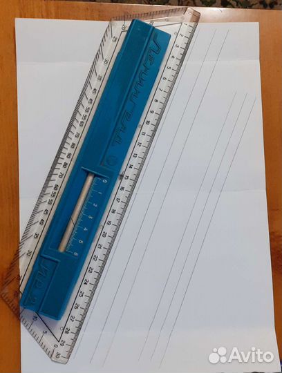 Набор гирь, сменных головок, Бит, Линейка-рейсшина