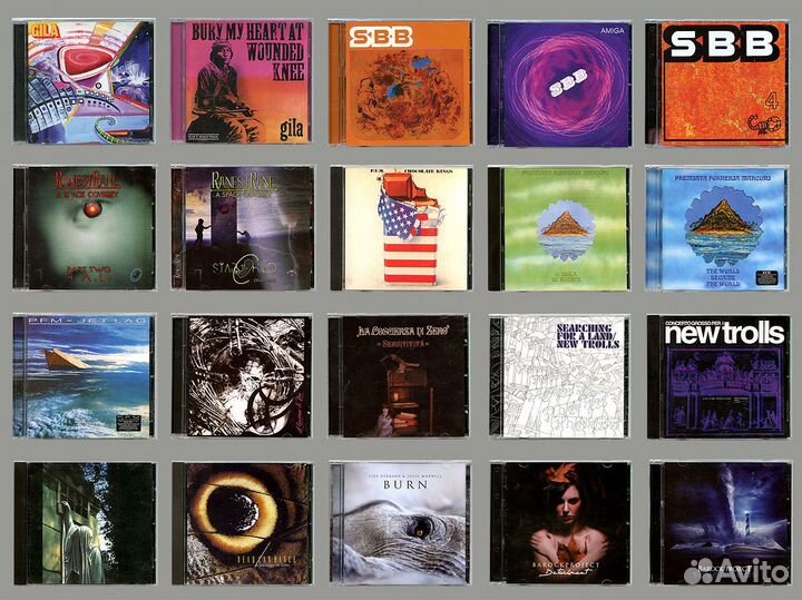 CD диски / rock, progressive, jazz rock