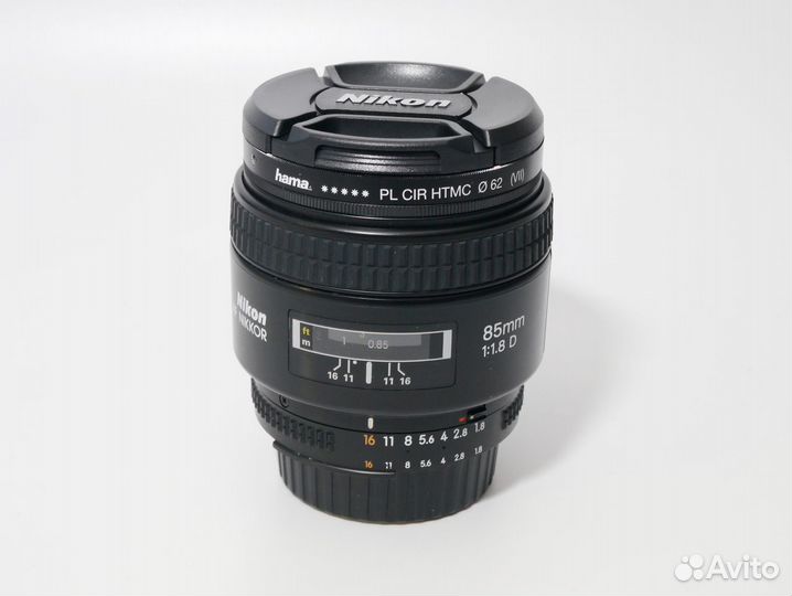 Nikon AF Nikkor 85mm 1.8D