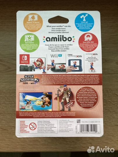 Amiibo Super Smash Bros Ike Айк #24 Nintendo Новая