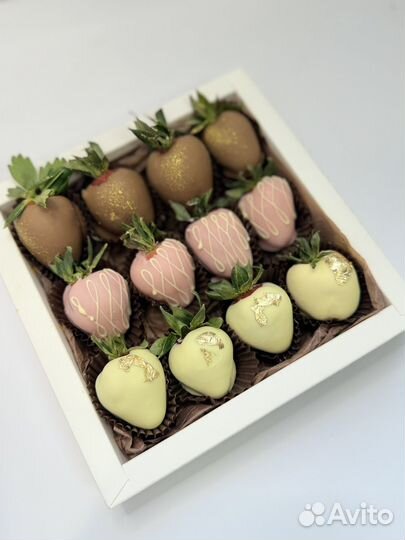 Клубника в шоколаде набор