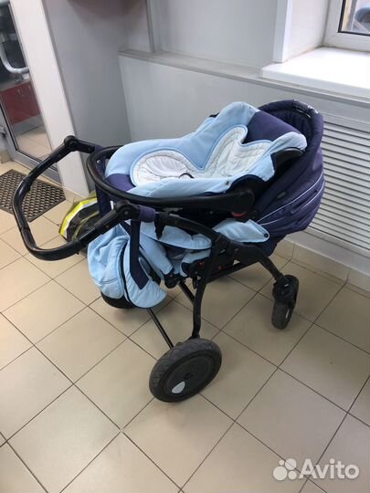 60л коляска zippy 3in1