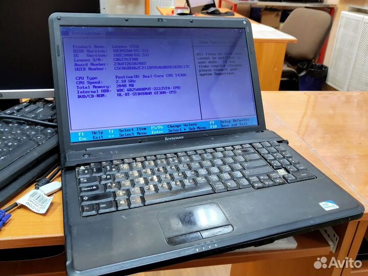 Ноутбук Lenovo G550