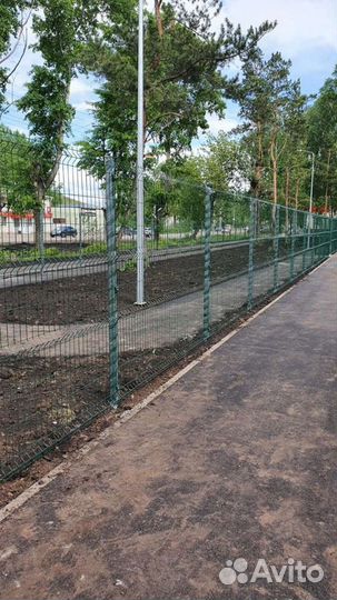 Забор сетка 3d сварная
