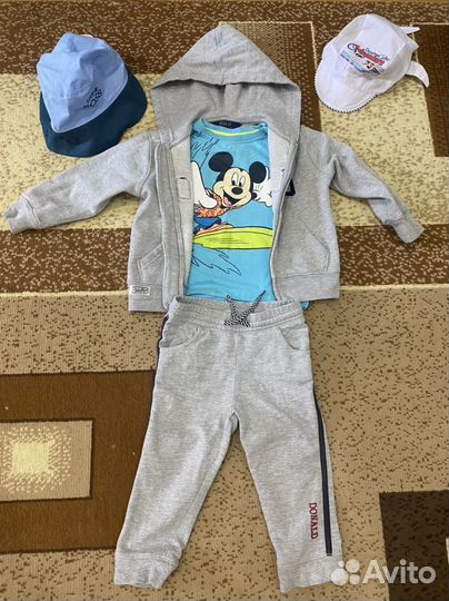 Пакет вещей на мальчика 80 86 размер