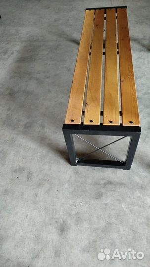 Скамейка Садовая Лофт