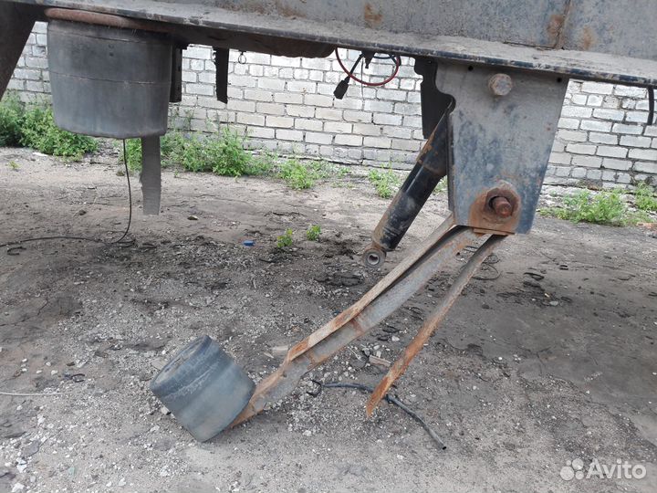 Узкие полуресоры 7см, лапы полуприцеп Кегель kogel