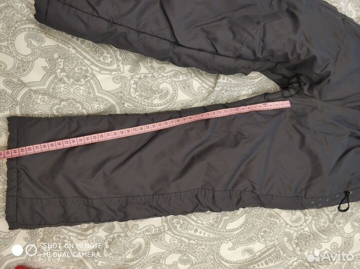 Зимние брюки для девочки р.122