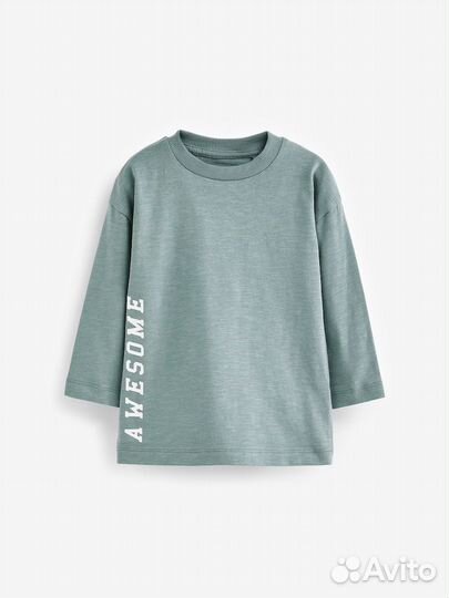 Футболки с длинным рукавом на мальчика. Next