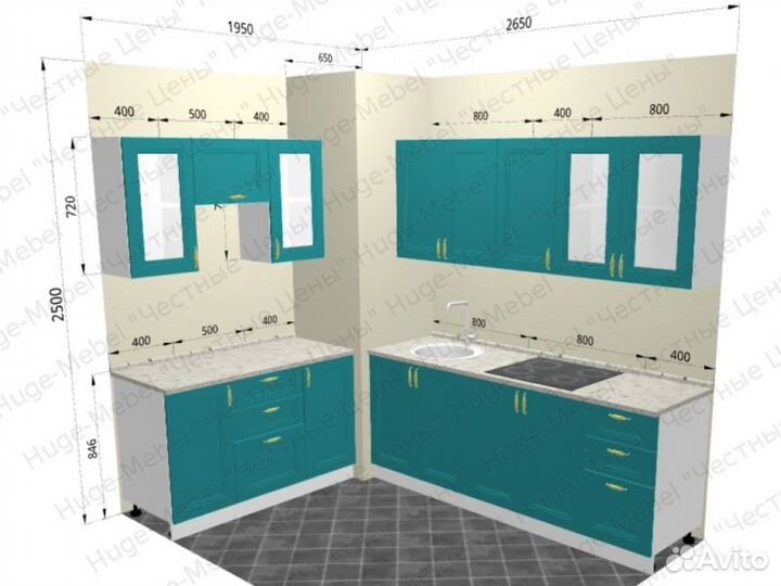 Кухня. Новый кухонный гарнитур