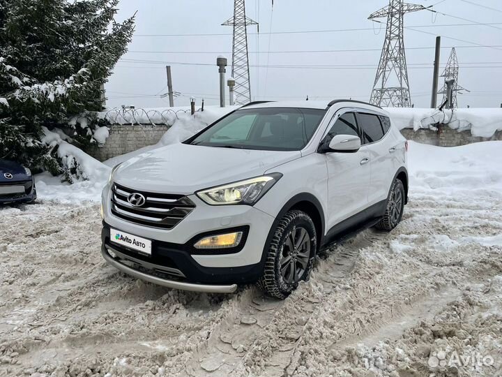 Hyundai Santa Fe 2.2 AT, 2012, 215 800 км