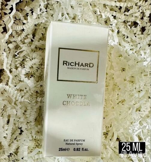 Richard white chocola духи женские белый шоколад
