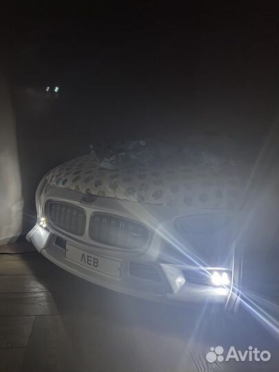 Детская кровать машинка 3d с подъемным механизмом