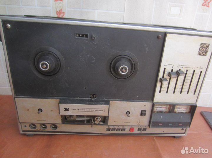 Магнитофон Орбита-204-Стерео под ремонт