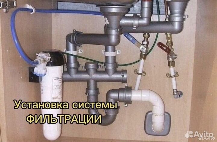 Услуги Сантехника установка сантехники