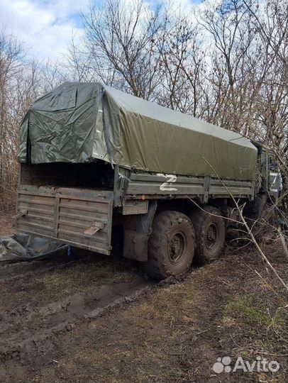 Тент на военный камаз 53501