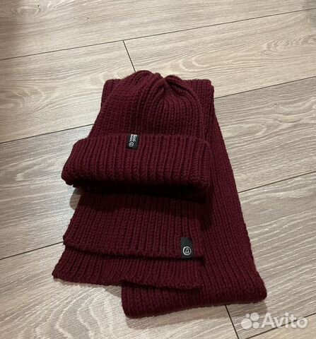 Комплект шапка и шарф унисекс