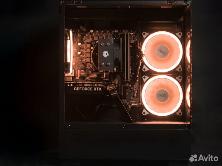 Игровой PC Ryzen 5500 RTX 4060 8GB 128+16